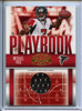 Michael Vick 2006 Donruss Gridiron Gear, Playbook Jerseys #PB-13 O's (#142/250)