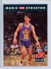 John Stockton 1992 Skybox USA #110 Magic on Stockton