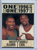 Shaquille O'Neal, Hakeem Olajuwon 1996-97 Collector's Choice #357 One on One