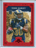 Todd Gurley 2015 Gridiron Kings #102 Framed Red