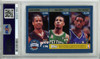 Shaquille O'Neal, Tim Duncan, Kobe Bryant, Allen Iverson, Paul Pierce, Tracy McGrady 2002-03 Topps #179 League Leaders PSA 7 Near Mint (#50231892)