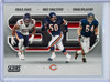 Khalil Mack, Mike Singletary, Brian Urlacher 2021 Score, 3D #3D1