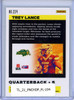 Trey Lance 2021 Chronicles Draft Picks, Flux #234