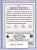 Mickey Mantle 2010 Topps Tribute #82 T205