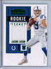 Jacob Eason 2020 Contenders, Rookie Ticket Swatches #RTS-JEA Emerald (1)