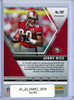Jerry Rice 2020 Mosaic #287 Hall of Fame Silver