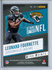 Leonard Fournette 2019 Prestige, Stars of the NFL Jerseys #SS-LF Xtra Points Blue (1)