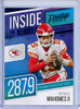 Patrick Mahomes II 2020 Prestige, Inside the Numbers #IN-PM Xtra Points Blue