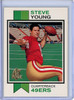 Steve Young 1996 Topps, 40th Anniversary Retros #18 1973 Topps