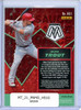 Mike Trout 2021 Mosaic, Hot Sauce #HS1 Green