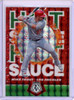 Mike Trout 2021 Mosaic, Hot Sauce #HS1 Green