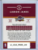 Lebron James 2015-16 Donruss #144