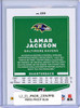 Lamar Jackson 2021 Donruss #239 Variations Press Proof Blue