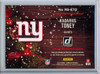 Kadarius Toney 2021 Donruss, Rookie Holiday Sweater #RS-KTO (1)