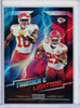 Tyreek Hill, Kareem Hunt 2018 Playoff, Thunder & Lightning #7