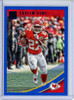 Kareem Hunt 2018 Donruss #140 Press Proof Blue