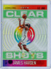 James Harden 2020-21 Illusions, Clear Shots #11 Emerald