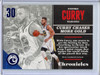 Stephen Curry 2017-18 Chronicles #10 Blue (#093/199)