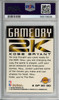 Kobe Bryant 1999-00 Skybox Dominion, Game Day 2K #GD2 PSA 9 Mint (#56578608)