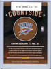 Kevin Durant 2012-13 Hoops, Courtside #16