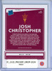 Josh Christopher 2021-22 Chronicles Draft Picks, Donruss Optic #222 Holo
