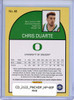 Chris Duarte 2021-22 Chronicles Draft Picks, Hoops Retro #68 Pink