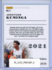 Jonathan Kuminga 2021-22 Chronicles Draft Picks #5