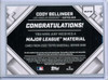 Cody Bellinger 2022 Topps, Major League Material #MLM-CB (1)