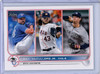Robbie Ray, Lance McCullers Jr., Gerrit Cole 2022 Topps #283 League Leaders