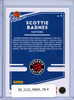 Scottie Barnes 2021-22 Donruss, The Rookies #4