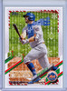 Pete Alonso 2021 Topps Holiday #HW115 Super Rare Photo Variations - Blue Scarf (1)