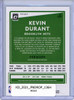 Kevin Durant 2020-21 Donruss Optic #136 Holo