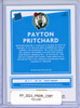 Payton Pritchard 2020-21 Donruss #238 Yellow