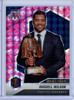 Russell Wilson 2021 Mosaic #275 Man of the Year Pink Camo