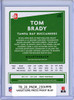 Tom Brady 2020 Donruss #230 Variations Press Proof Blue