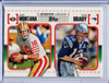 Tom Brady, Joe Montana 2010 Topps, Gridiron Lineage #GL-MOB