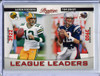 Tom Brady, Aaron Rodgers 2011 Prestige, League Leaders #4