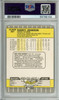 Randy Johnson 1989 Fleer #381 Marlboro Ad Completely Blacked Out PSA 8 Near Mint-Mint (#59799102)