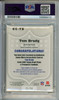 Tom Brady 2007 Draft Picks & Prospects, Upperclassmen Jerseys #UC-TB Silver (#21/50) PSA 9 Mint (#59888072)