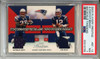 Tom Brady, Antowain Smith 2003 Playoff Prestige, Backfield Tandems #BT-12 (#389/400) PSA 7 Near Mint (#60918766)