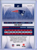 Tom Brady 2008 Playoff Absolute #87 Spectrum Retail Red (1) (CQ)
