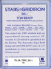 Tom Brady 2009 Topps National Chicle, Stars of the Gridiron #SG-1 (CQ)
