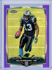 Kelvin Benjamin 2014 Topps Chrome #124 Purple Refractors (CQ)