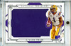 Ja'Marr Chase 2021 National Treasures Collegiate, Rookie Silhouettes #RS2 (#76/99) (CQ)