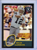 Rich Gannon 2003 Topps Chrome #165 Weekly Wrap Up Black Refractors (#008/599) (CQ)