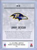 Lamar Jackson 2019 Illusions #60 Trophy Collection Orange (CQ)