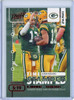 Aaron Rodgers 2022 Prestige, Time Stamped #TS-2 Xtra Points Red (#054/449) (CQ)