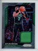 Jaylen Brown 2020-21 Prizm, Sensational Swatches #SSW-JBR (1) (CQ)