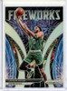 Jayson Tatum 2021-22 Prizm, Fireworks #15 Silver (CQ)