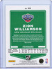 Zion Williamson 2021-22 Donruss #189 Holo Green & Yellow Laser (3)